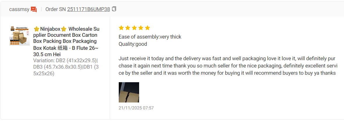 Review screenshot from dxnxnxnina