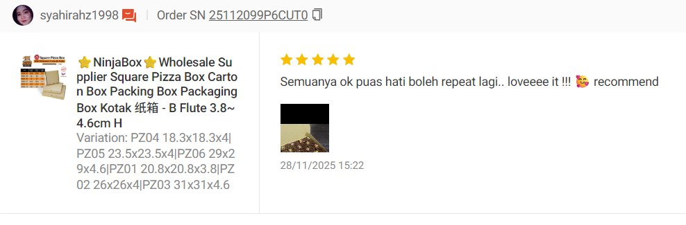 Review screenshot from ticknclicks
